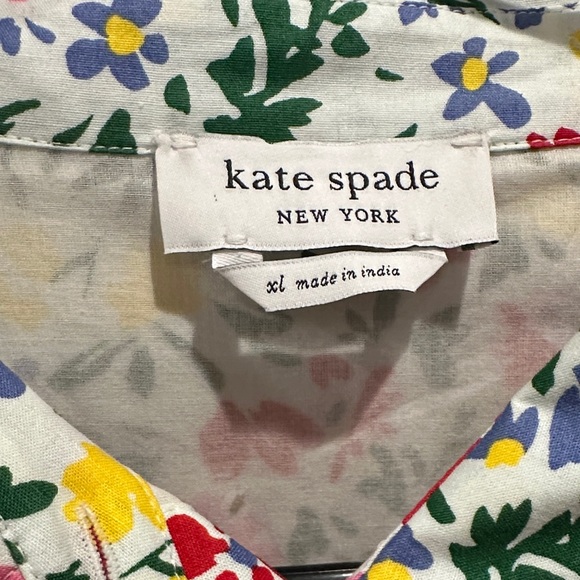 KATE SPADE Floral short dress Dress with Belt - Picture 3 of 3